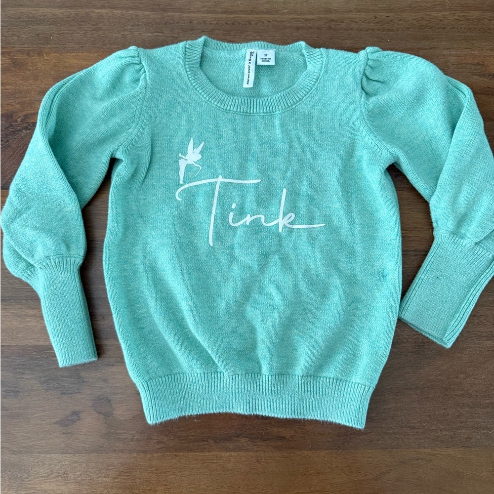Jane and Jack Tinker Bell Sweater size 2T